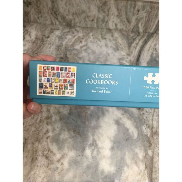 Cookbooks Jigsaw 1000 Piece Jigsaw Puzzle #puzzle - Picture 2 of 7